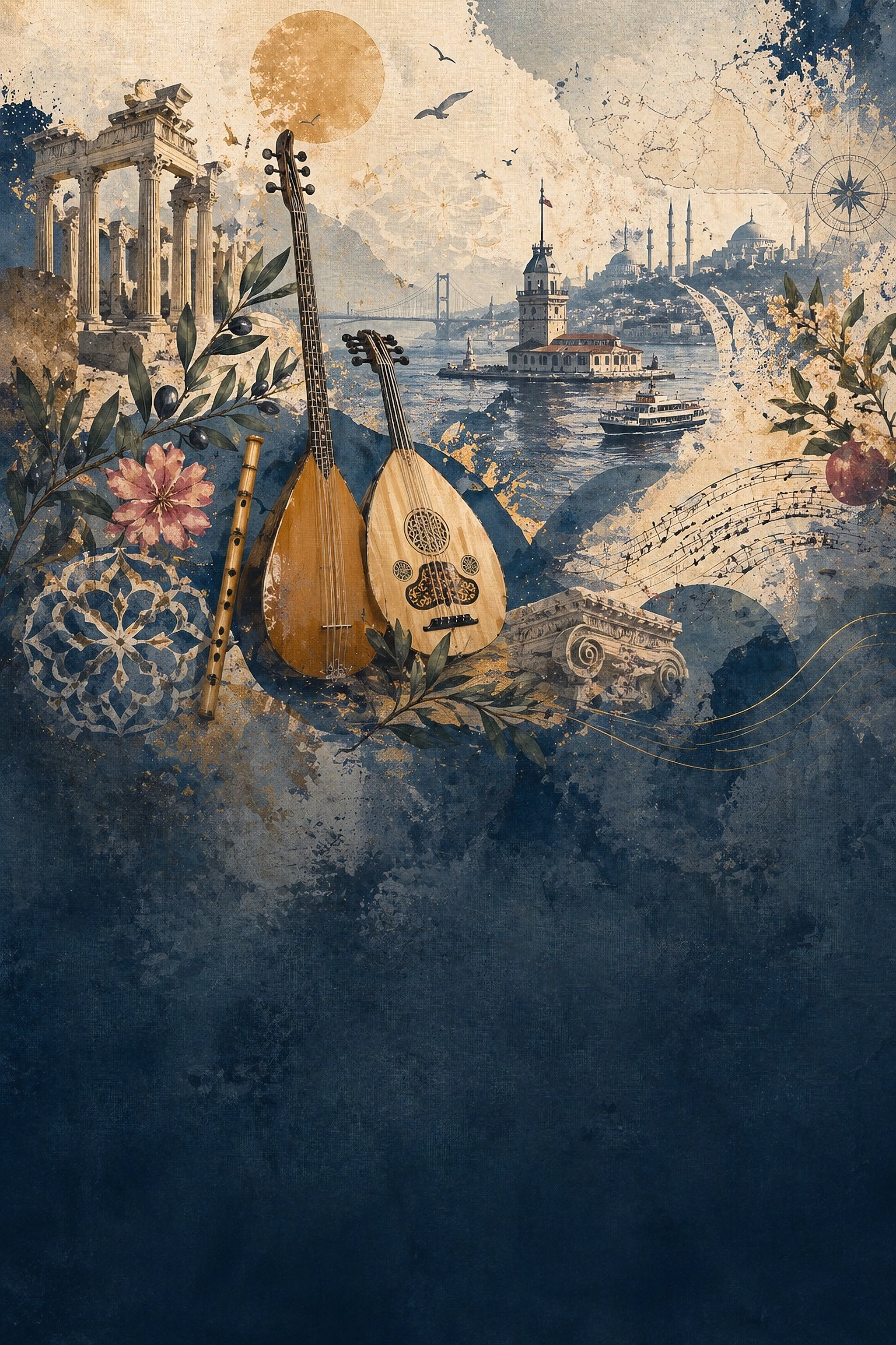 Illustrated hero artwork for Modern Ezgi