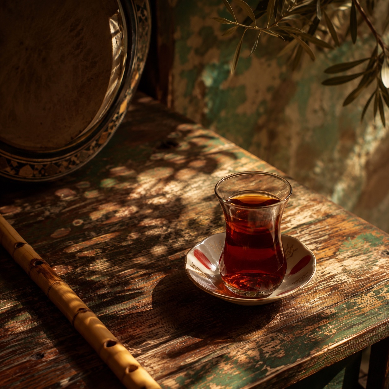 Modern Ezgi teahouse mood
